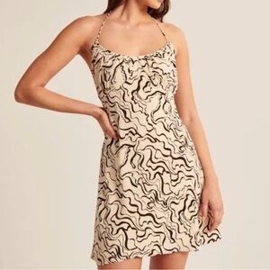 Abercrombie Halter Keyhole Dress